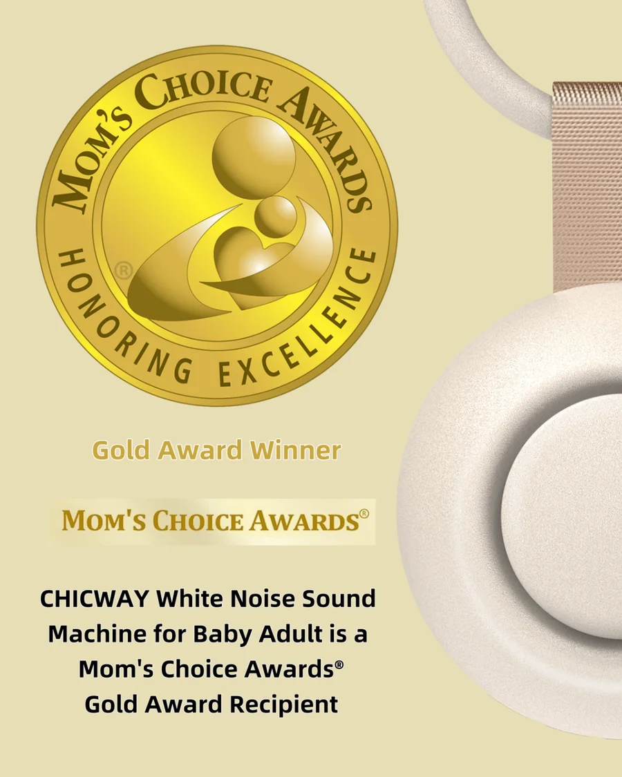 Mom's Choice Awards Gold Award Winner for Chicway white noise sound machine